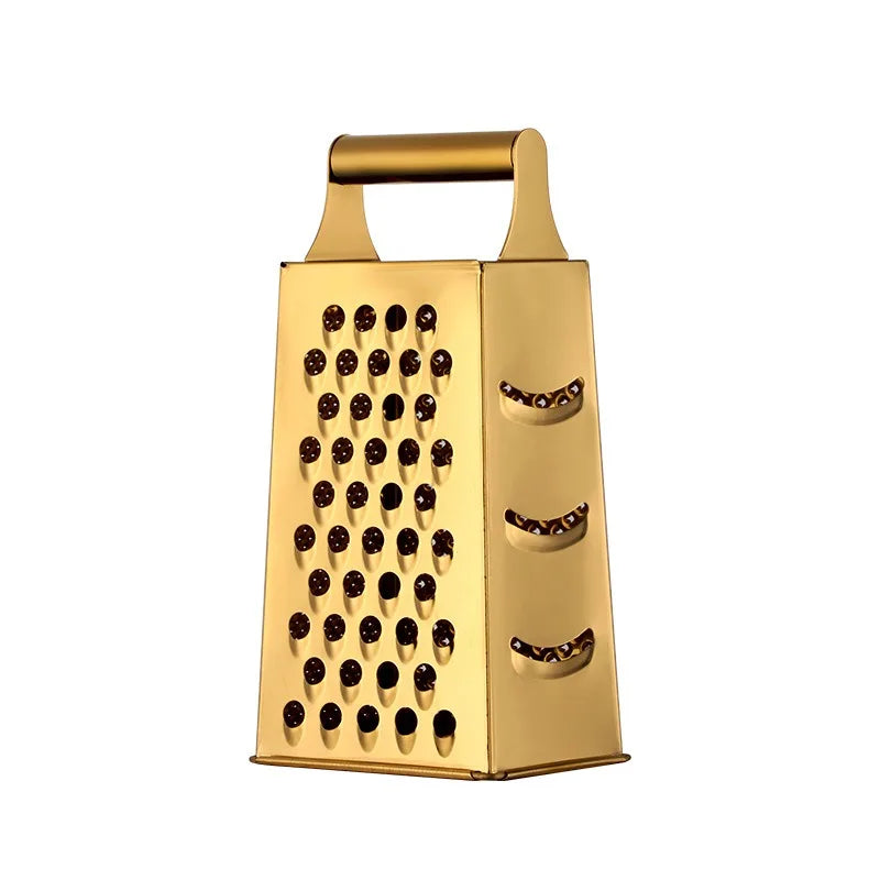 Four Sided Grater Kitchen Vegetable Stainless Steel Slicer Household Potato Peeler Garlic Chopper Cooking Tool