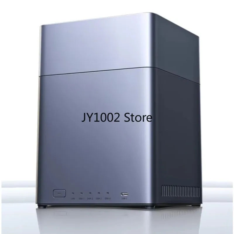 New  DH4300 Plus 4-Bay Desktop NAS Supports 120TB Capacity with USB Interface