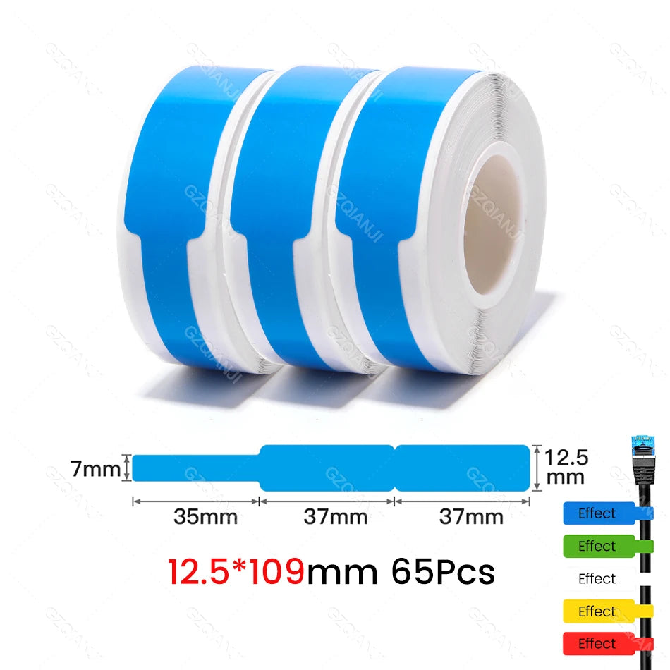 Niimbot Mini Smart Portable Printer Thermal Cable Sticker Self-Adhesive Waterproof Identification Tag For D101/D11/D110/H1/D11H