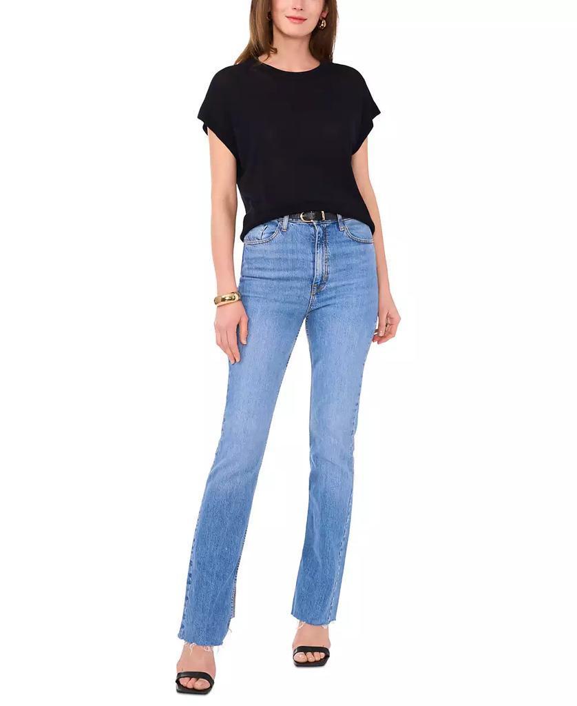 Women's Drop-Shoulder Short-Sleeve Sweater | Vince Camuto