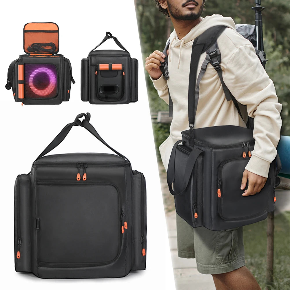 Portable Storage Bag For JBL Partybox Encore 2 Essential Wireless Speaker Accessories Travel Carrying Case Dust Protective Cover