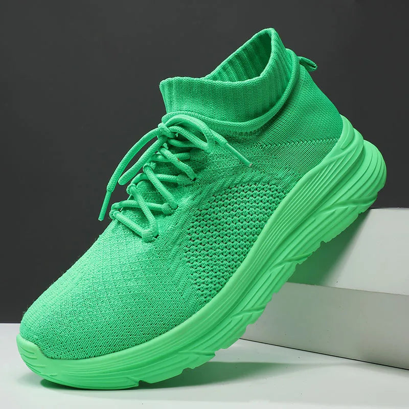 High Quality Men's Sneakers Mesh Casual Shoes Autumn 2024 New Breathable Men Shoes Tennis Male Flat Shoe Zapatillas Hombre