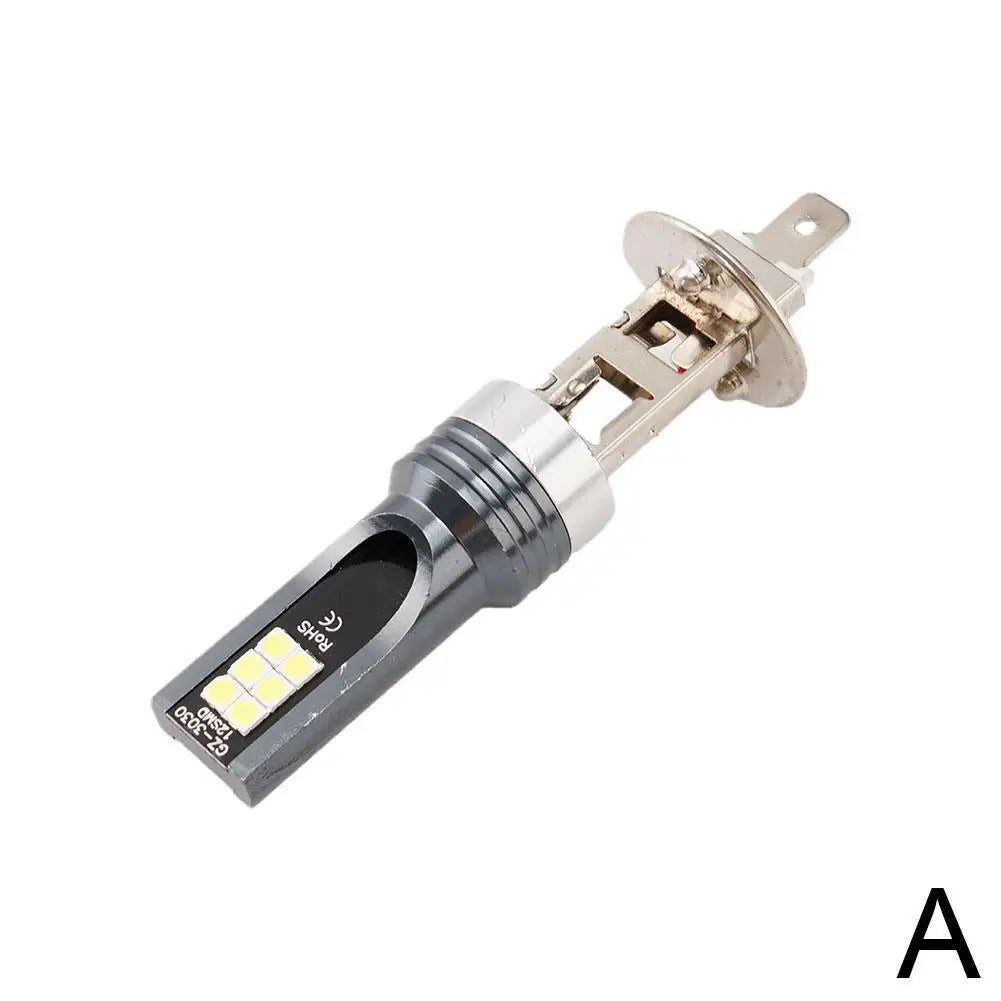 H1/H3/H4/H7/H11 LED Headlight Bulb Beam 12V 12W High Power LED Car Light Headlamp 6000K Auto Headlight Bulbs 12000LM