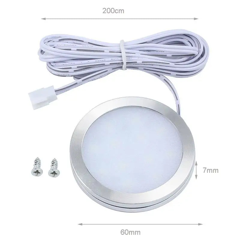 LED cabinet light 2W with DC 12V power adapter indoor lighting for under kitchen cabinet Home wardrobe Showcase lamp decor