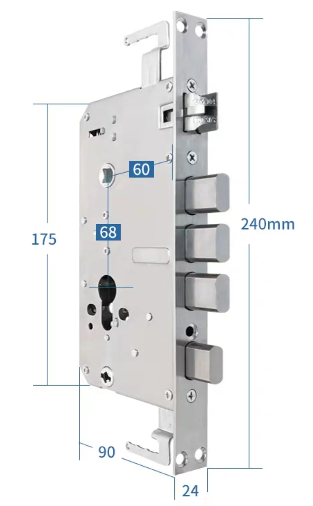 Tuya 3D Face Recognition Unlock Digital Password Door Lock With Camera FIngerprint Password Unlock Keyless Electronic Lock