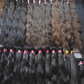 Wholesale 12A 100% Human Virgin Cuticle Aligned Raw Indian Hair Bundle Unprocessed Natural Hair Color