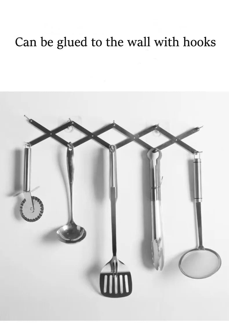 Stainless Steel Bowl Dish Organizer Pot Lid Rack Pan Retractable Foldable Plate Holder Shelf Tableware Storage Kitchen Gadgets