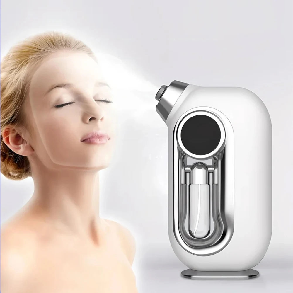 Facial Skin Moisturizing Mist Sprayer Airbrush Facial Deep Cleaning Oxygen Injector Sprayer Cordless Air Brush Compressor