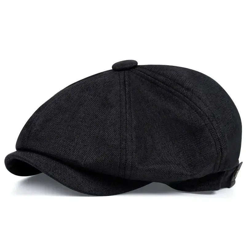 Men Casual Newsboy Hat Spring Autumn Retro Beret Hats Wild Casual Hats Unisex Wild Octagonal Cap for Men Street Caps Gorras