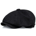 Men Casual Newsboy Hat Spring Autumn Retro Beret Hats Wild Casual Hats Unisex Wild Octagonal Cap for Men Street Caps Gorras
