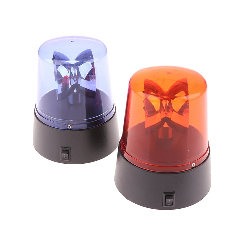 LED Strobe Light for Car: Flashing Circular Signal Lamp, Battery-Powered, Ideal for Ceiling Mount in Truck or School Vehicle