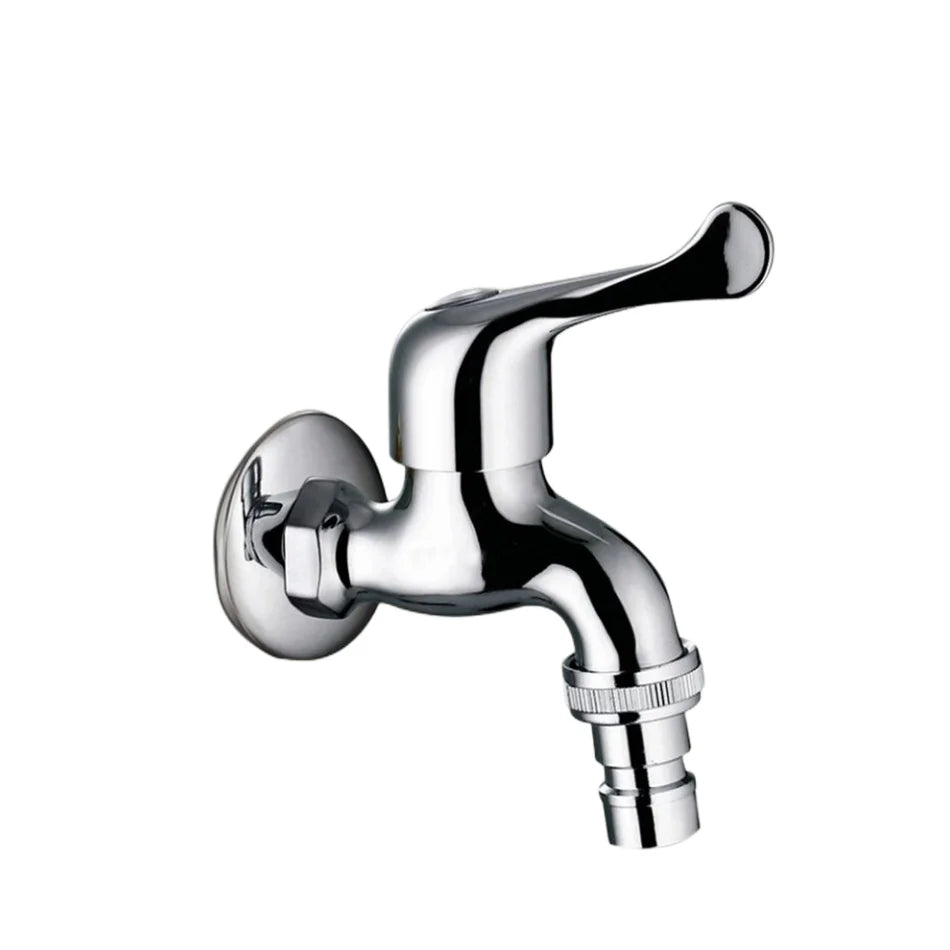 Wall Mounted Wash Machine Tap Mop Stainless Steel Faucet Outdoor Garden Faucet