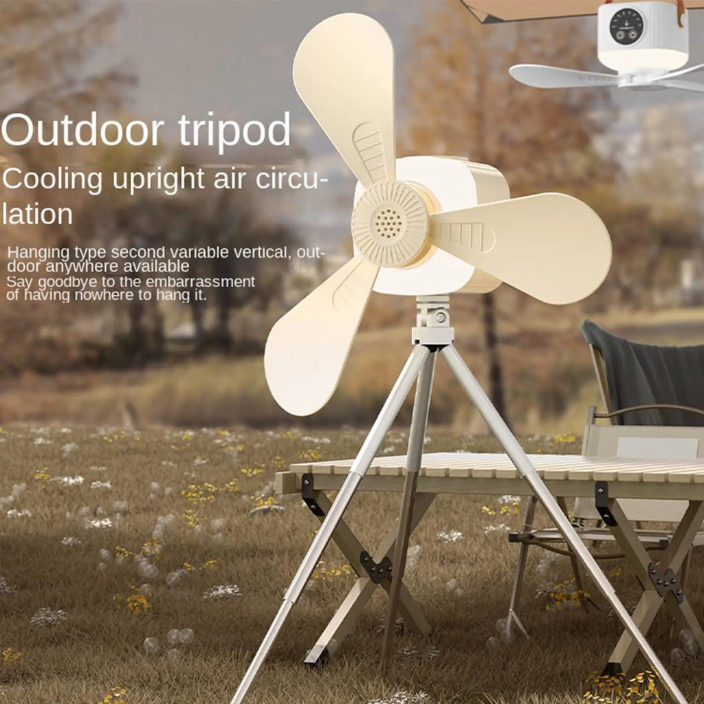 Camping Fans For Tents Low Noise Portable With Remote Timer Camping Tent Fan For Outdoor Beach Rv Bedroom Travel Road Trip