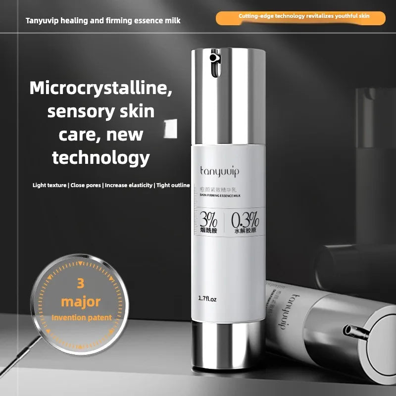 Facial Hydrolyzed Sponge Microcrystal Serum Skin Booster Anti-Wrinkle Firming Moisturizing Repairing Brightening Skin Care
