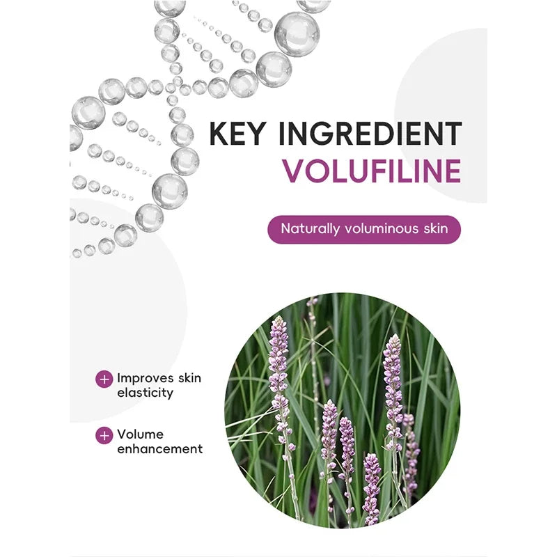 Volufiline Asiatica Ampoule 10ml Plumping Soothing Facial Serum Hydrating Moisturizing Essence Gentle Daily Skin Care Ampoule