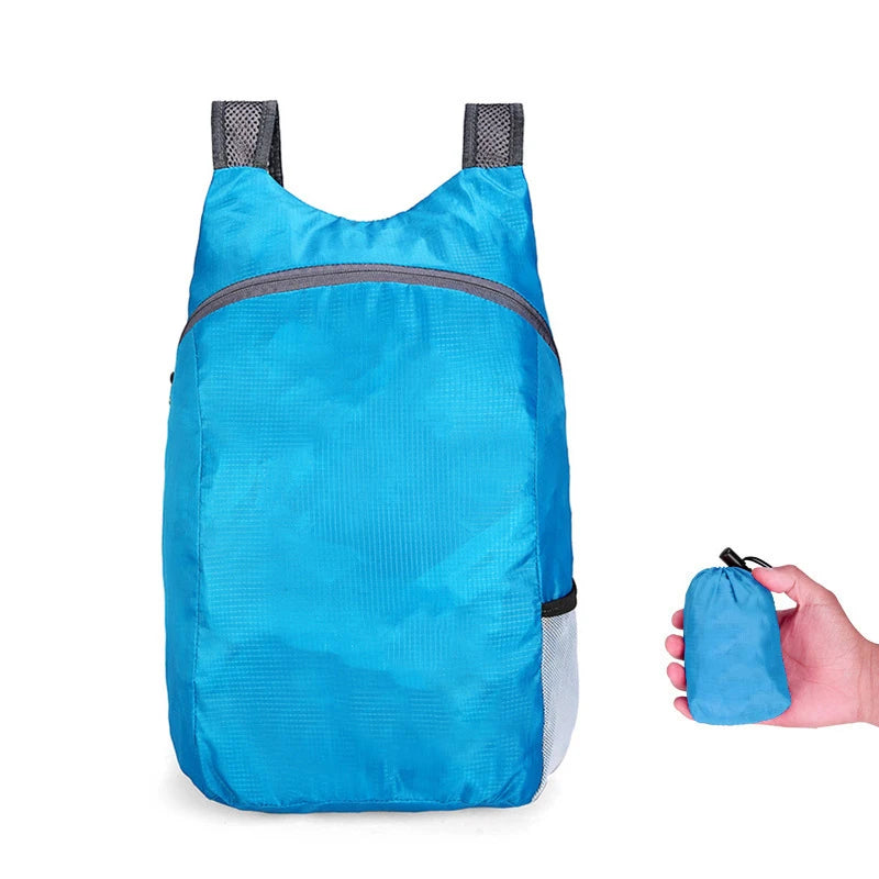 Ultralight Folding Bag Men Women Waterproof High-volume Portable Backpack Lightweight Travel Bags Outdoor Sports Backpack