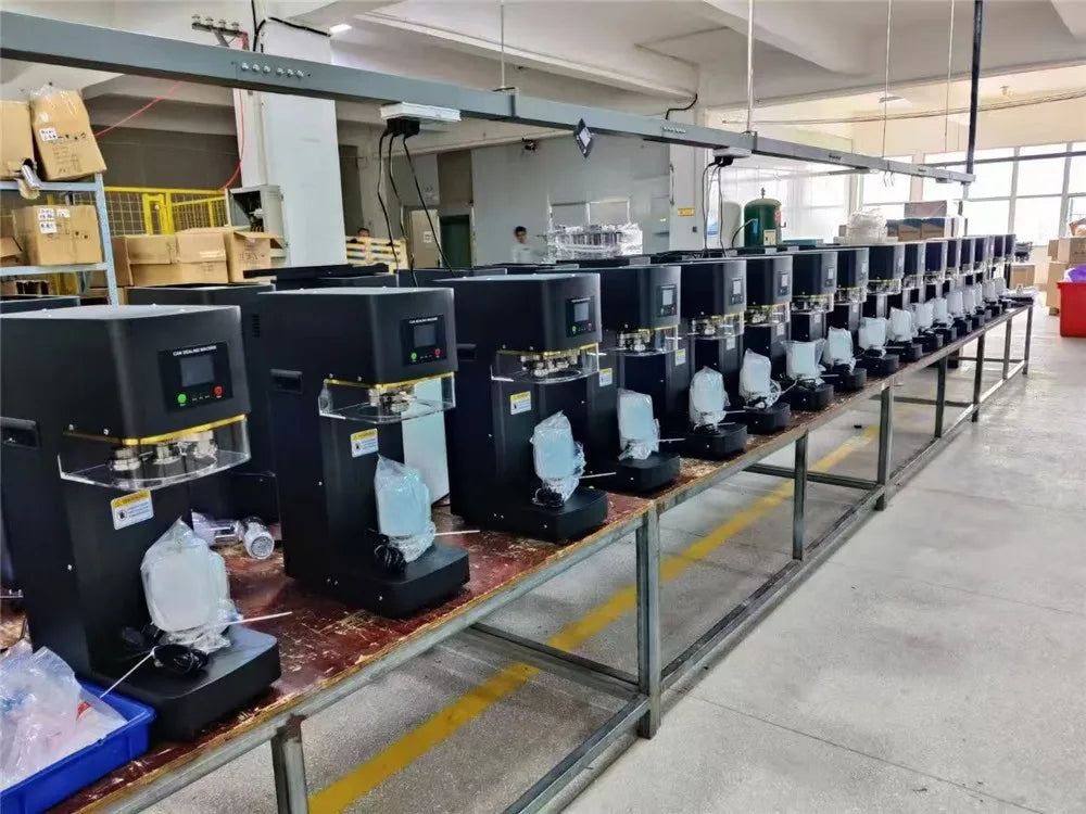 Automatic Juice Cup Drinks Sealing Machine Can Sealing Machine Jar Sealing Machine Non Rotary Plastic Tin Jar Beer Cans Seamer