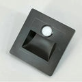 Infrared Motion Sensor Stair Lights Indoor Outdoor Stair Step Wall Lamp 3W Recessed LED Step Light Staircase Bedroom Decoration