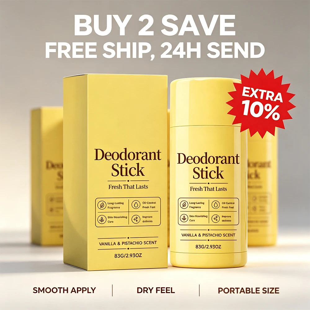 Antiperspirant Deodorant Stick Smooth Application Long-Lasting Fresh Portable Non-Sticky Gentle Daily Care 50g