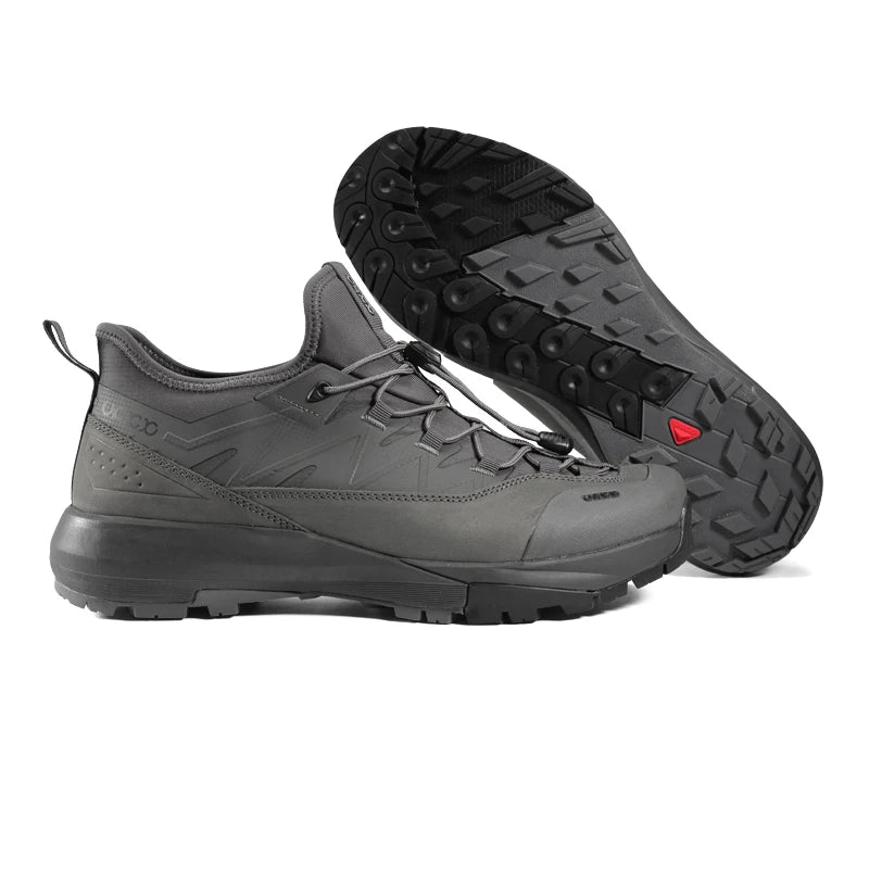 Men Shoes Genuine Leather New Outdoor Hiking, Camping, Running, Jogging, Leisure Hiking, Waterproof, Anti Slip, Breathable Sport