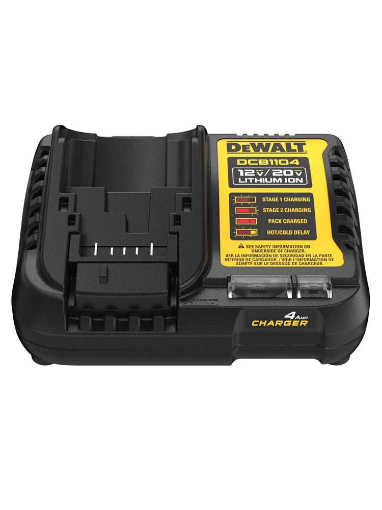 DEWALT DCB1102 DCB1104 DCB118 Li-ion Battery Charger, 220V 12V/20V Max LED Indicator Power Tool Battery Charger