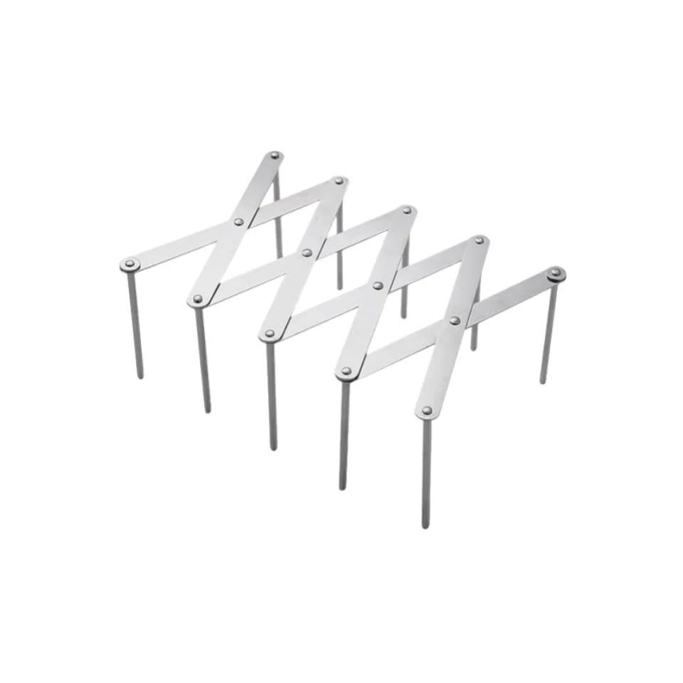 Adjustable Pot Lid & Plate& Pans Multipurpose Organizer Rack Holder Stainless Steel Dish Plate Drying Rack
