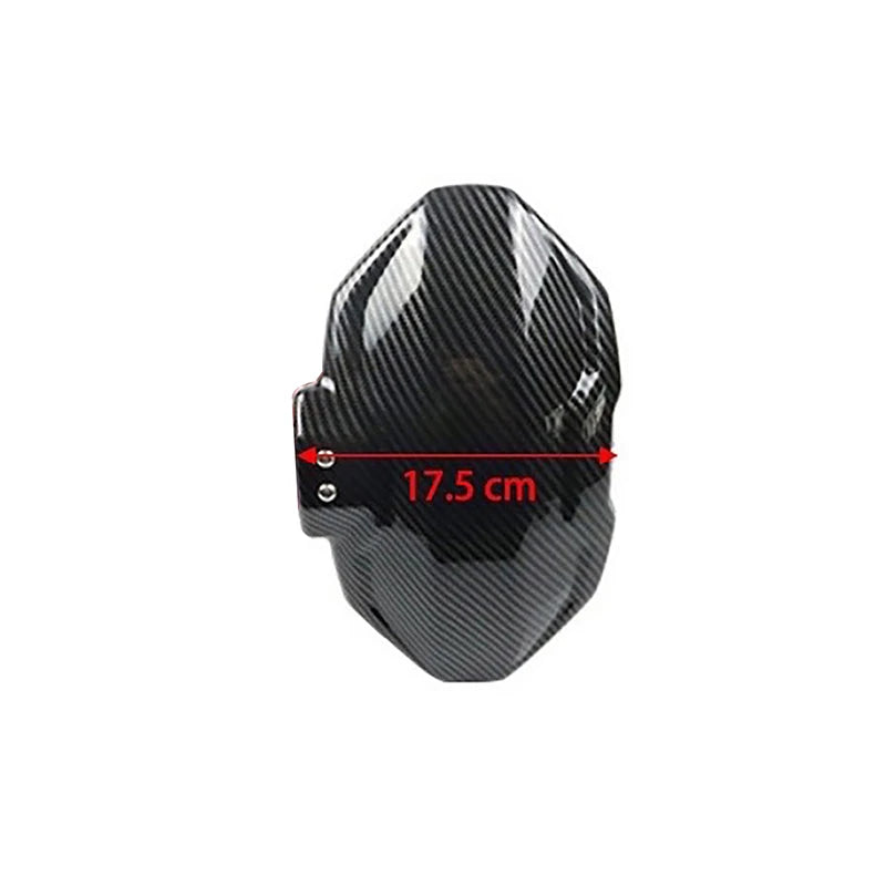 Hot！Motorcycle Fenders Carbon Fiber Textured Fenders Electric Vehicle Fenders Universal Carbon Fiber