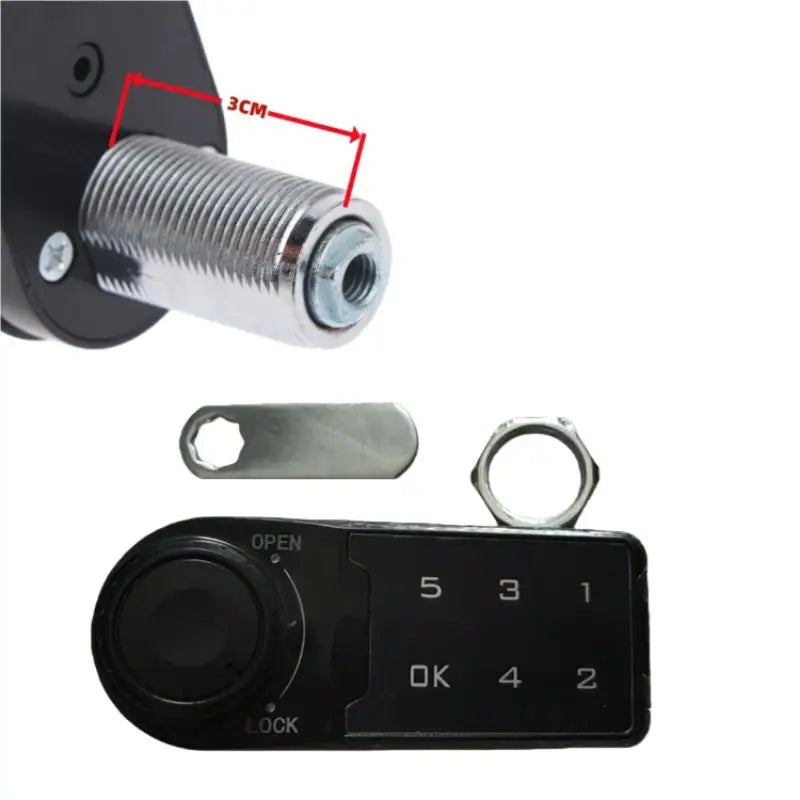 Digital Security Lock with RFID Card Key and Touch Keypad for Cabinet Locker