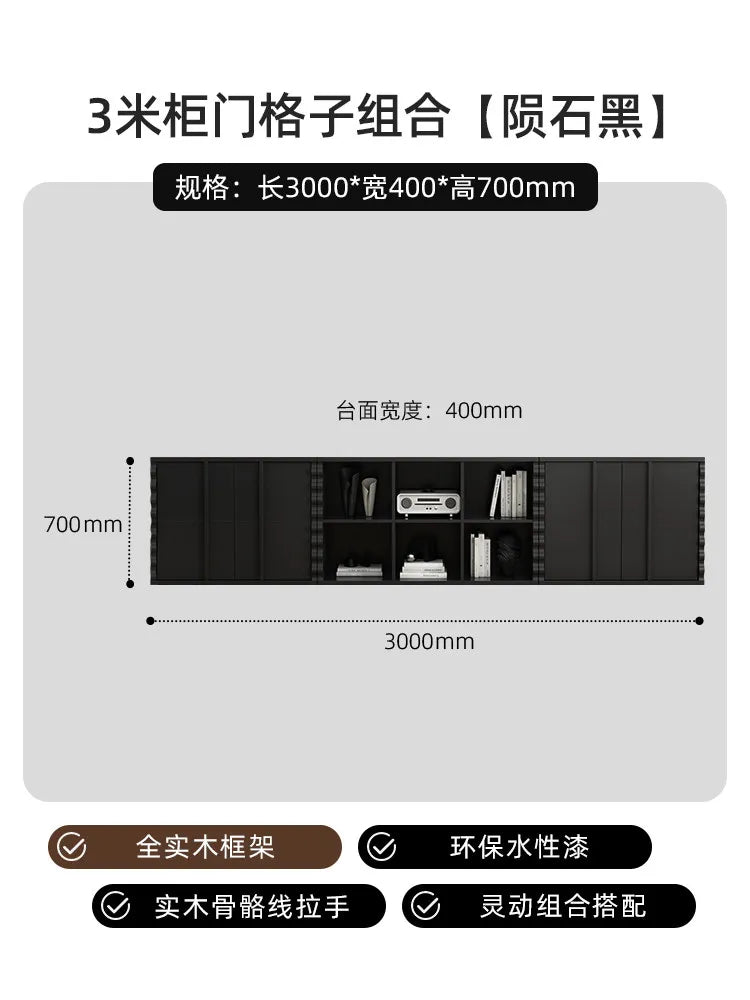 Modern Drinks Cabinets Figurine Modular Solid Wood Shelf Organization Cabinets Clearance Salon Gabinete Furniture For Home