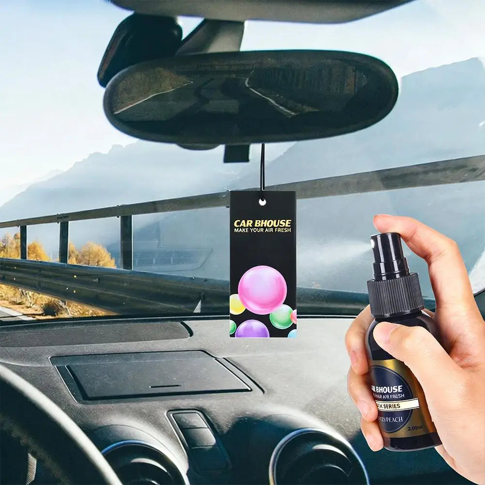 Car Air Freshener Hand Spray Perfume Long Time Air Freshener Home Furnishing Air Purification Deodorization Spray ﻿