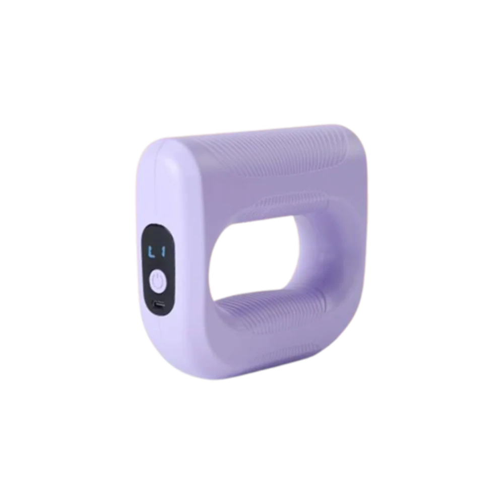 Portable Electric Fascia Massage Ring Adjustable Speed Fat Burning Electric Body Slimming Machine Compact Size with Belt