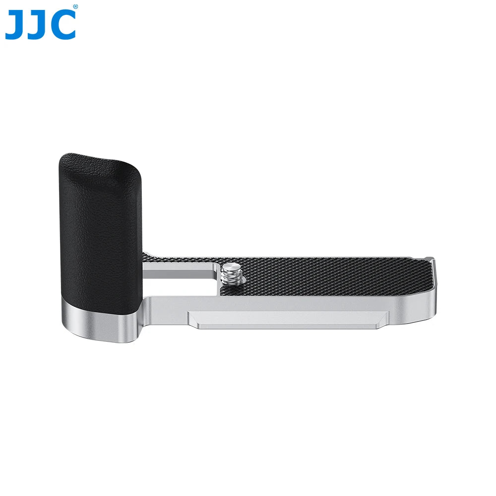 JJC X-M5 L-Shape Metal Hand Grip Handgrip for Fufilm Film X-M5 XM5 Camera With Arca Swiss Quick Release Plate Silicone Handgrip