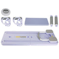 At Home Pilates Board Foldable 4-in-1 Exercise Ab Wheel Roller Exercise Equipment for Home Gym Full-Body Workout Core Trainer