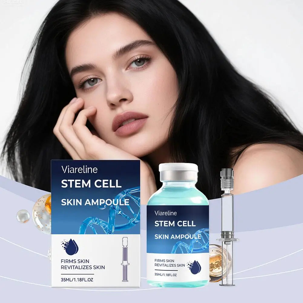1/2/3PCS Stem Cell Skin Ampoule 35ml Anti-Aging Firming Essence Reduces Fine Lines Rejuvenates Face Serum Skin Care