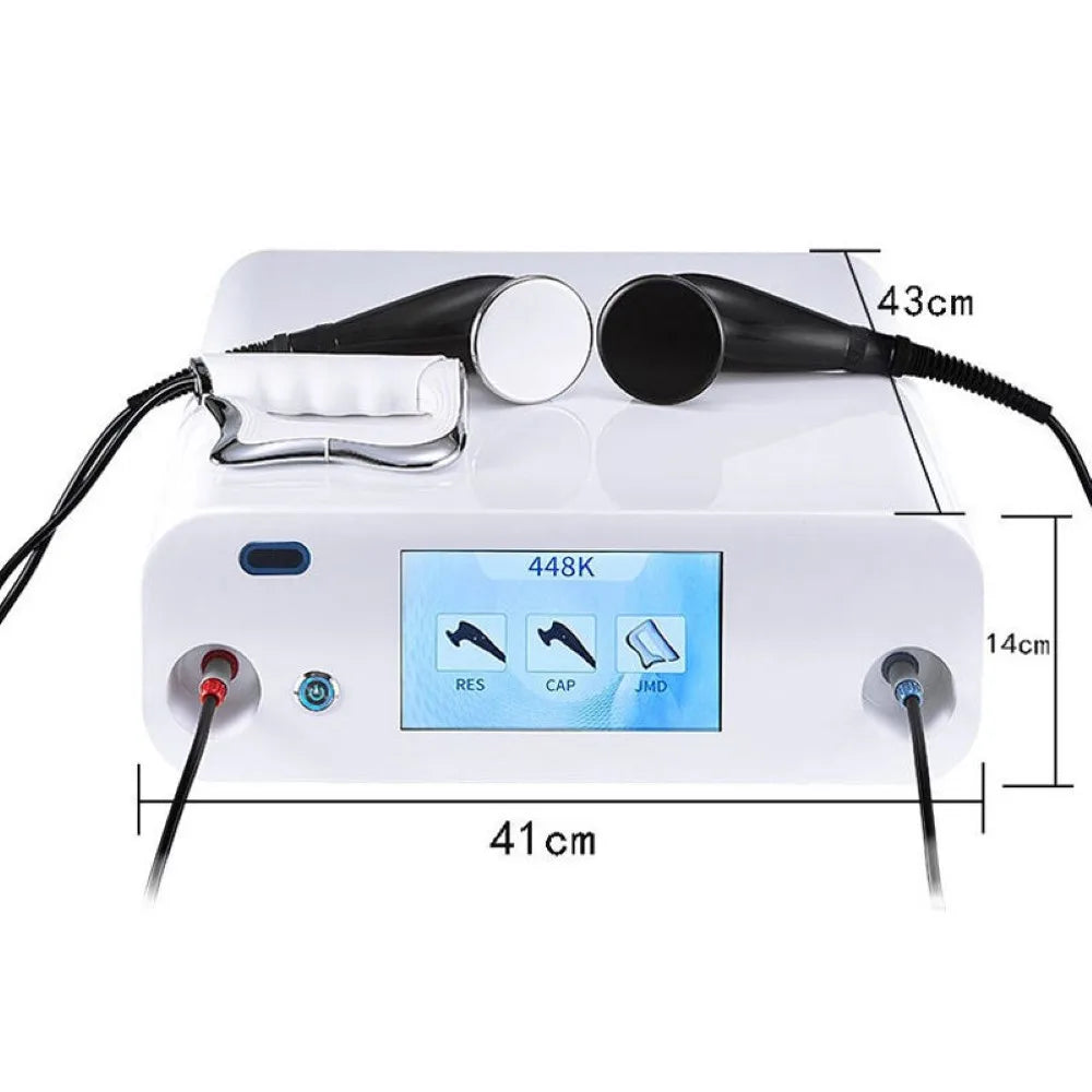 448KHZ INDIBA CET RET Monopole Radio Frequency Beauty Machine Tecar Thermal Penetration Technology Wrinkle Remover Face Lifting