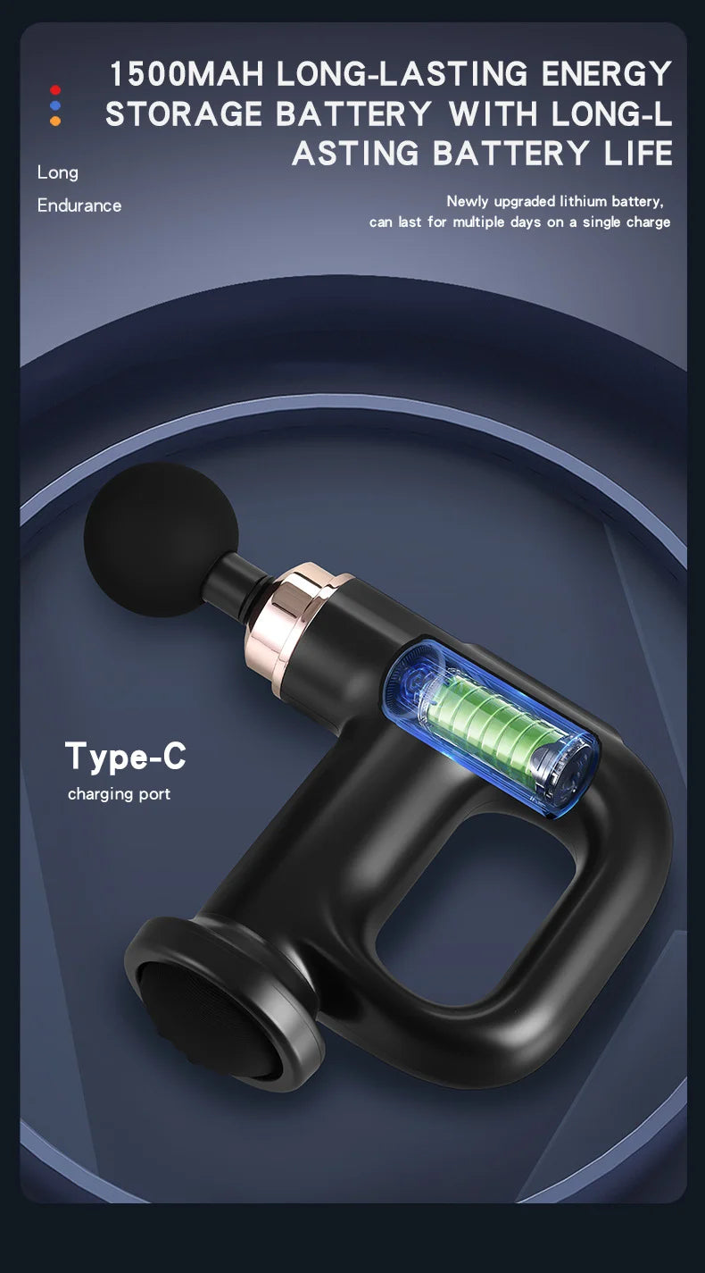 Multi-functional Fitness Massager Gun Abdominal Waist Leg Shaker Machine Fat Pusher for Body Muscle Relaxation Fascia Gun