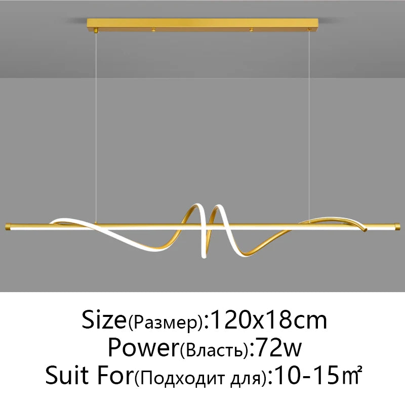 Modern Led Living Room Pendant Lights Hanging Lamp For Dining Table Kitchen Cloakroom Office Home Decor Furniture Minimalist