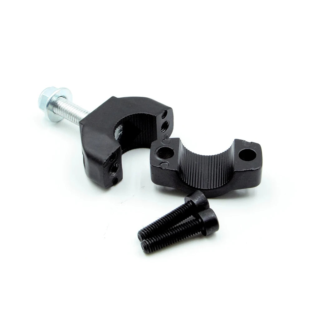 Motorcycle 7/8'' 22mm Handlebar Bar Risers Mount Bracket Clamp Taper For 47 49cc Engine 2 Stroke Pocket Bike Mini Dirt Bike Part