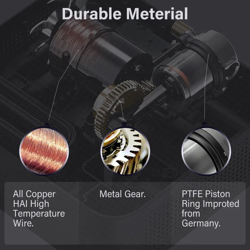 Original 70mai Portable Air Compressor Tire Inflator Air Pump for Car Tires DC 12V Tire Pump Preset tire pressure For Bike Ball