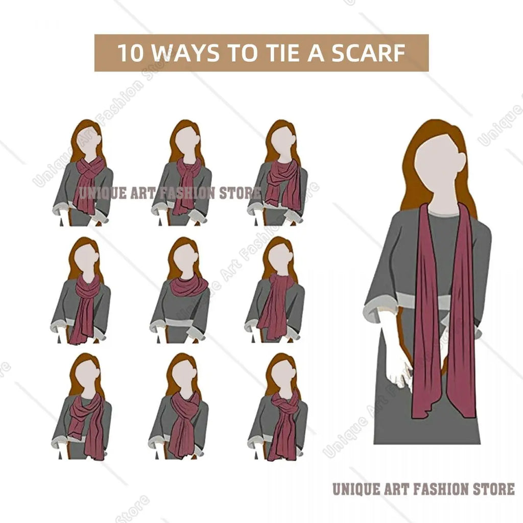 Luxury Assyrian Suryoyo Flag Scarf Tassel Scarves Women Soft Warm Shawls and Wraps Large Fall Winter Shawl Wrap