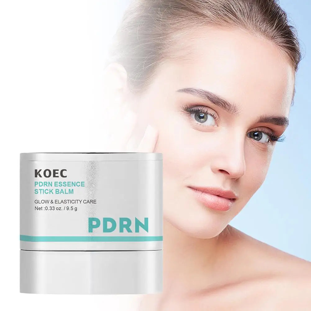 Korean Portable Skincare Stick Glow & Elasticity Care Cosmetics PDRN Essence Stick Balm Collagen & Ceramide Peptide Repair Cream