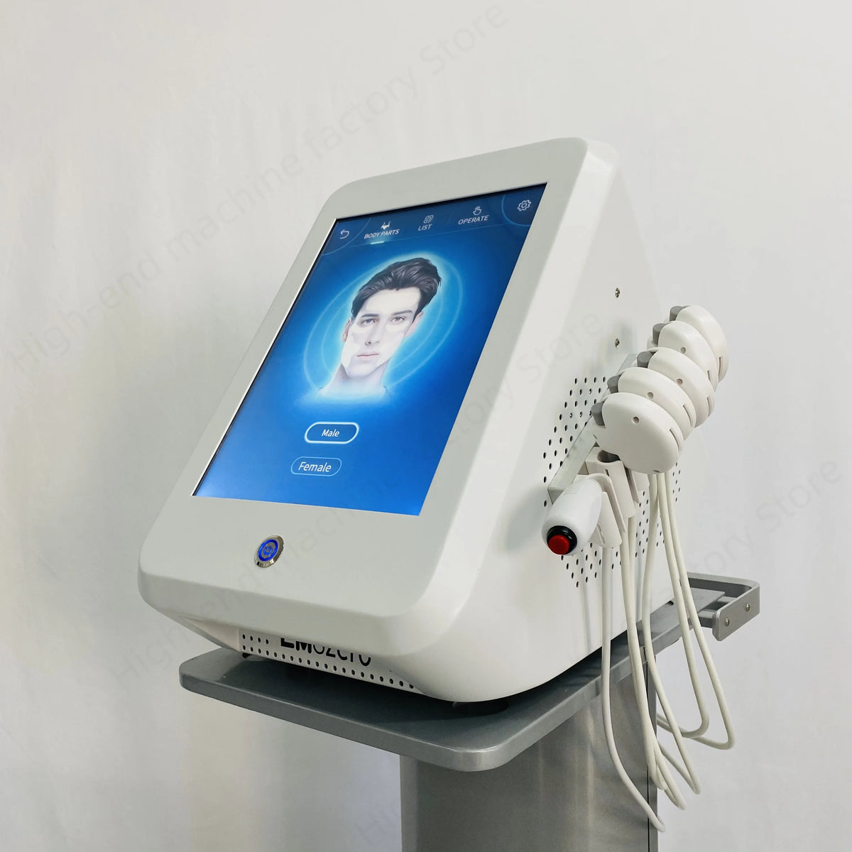 MYOslim facial shaping machine, specializing in removing wrinkles, face-lifting, skin cooling and collagen activity,