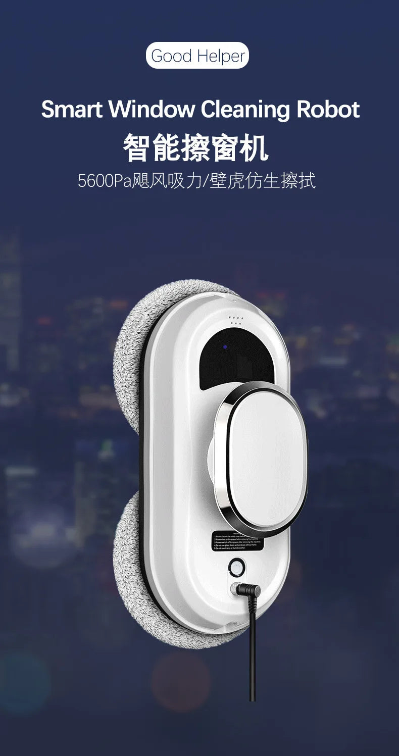 Fully Automatic High-altitude Cleaning Machine Long-lasting Battery Life Strong Suction Anti-drop Window Cleaning Robot 로봇 창문닦이