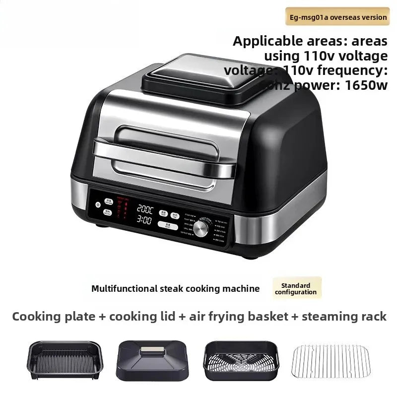 Steak machine - fully automatic steak griller - high-temperature oven - multi-functional cooking pot