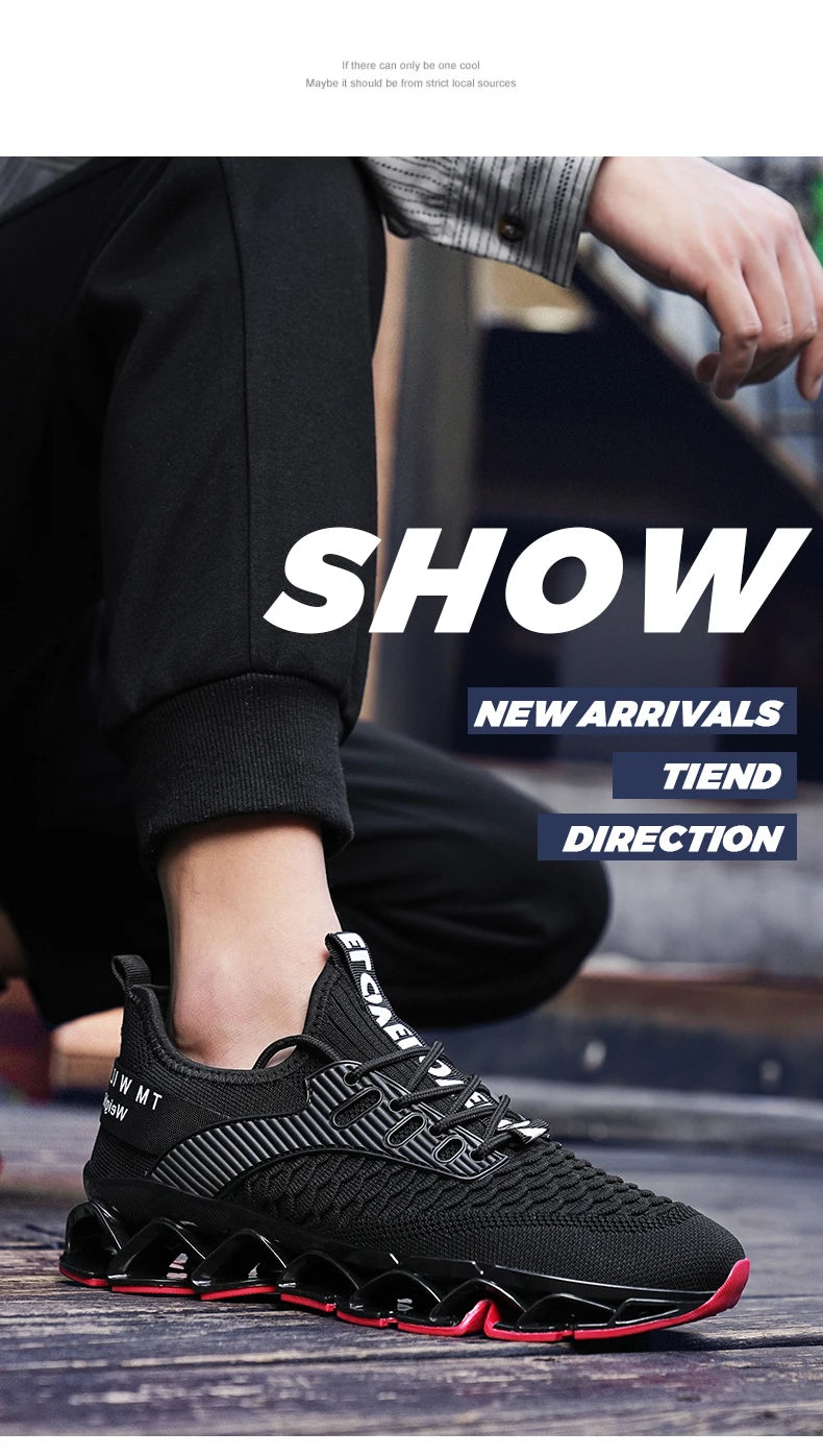 Men's Breathable Casual Sneakers Luxury Fashion Running Trainer Unisex Comfortable Wear Tenis Race Shoes