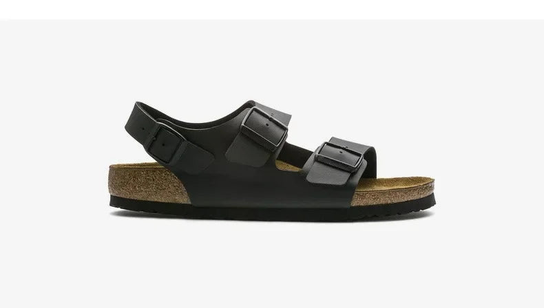 Man’s Fashion Casual Cork Sandal Breathable Comfort Summer Flip-Flops Couple Slippers Beach Muller Outdoor Anti Slip Shoes Youth