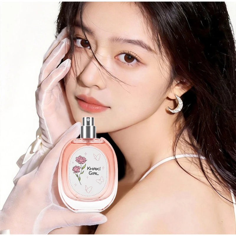 Fresh Rose Fragrance Eau De Toilette Long Lasting Romantic Scent Perfume Elegant Floral Aroma Women Gentle Fragrance Perfume