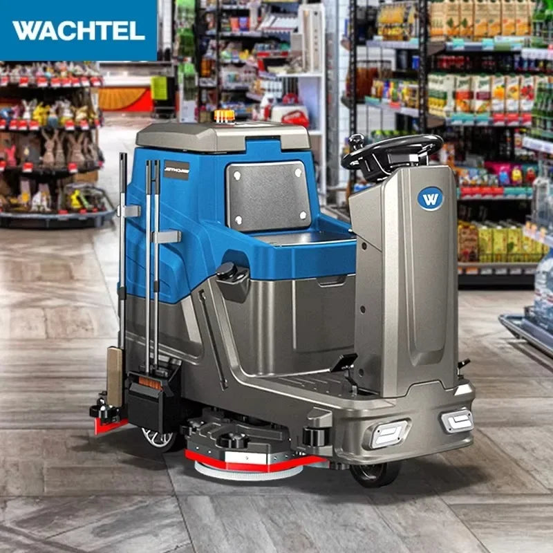 Ride on Floor Scrubber Commercial Scrubbing Machine Electric Cleaning Floor Scrubber Machine