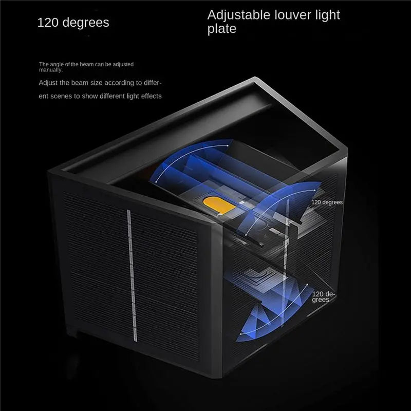 A36T-Outdoor Up-Down Lighting LED Lamp Solar Wall Washing Lights For Courtyard Garden Dimmable