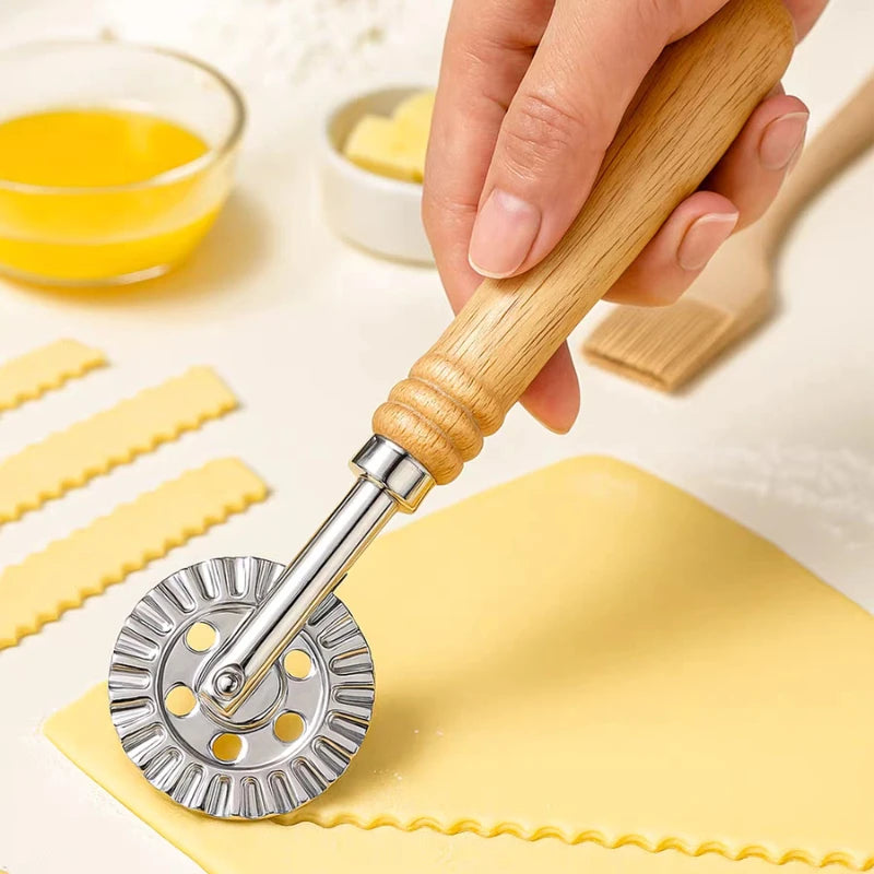 Pastry Wheel Cutter Round Pizza Cutting Wheel Tools Dough Cutting Roller Home Pizza Divider Baking Cutting Tools Kitchen Gadgets